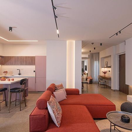 Ferienwohnung The Pink Penthouse Iraklio Exterior foto