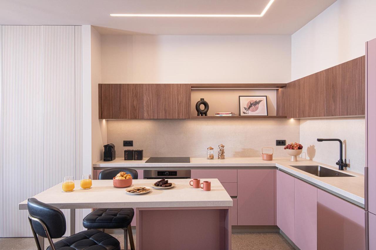 Ferienwohnung The Pink Penthouse Iraklio Exterior foto