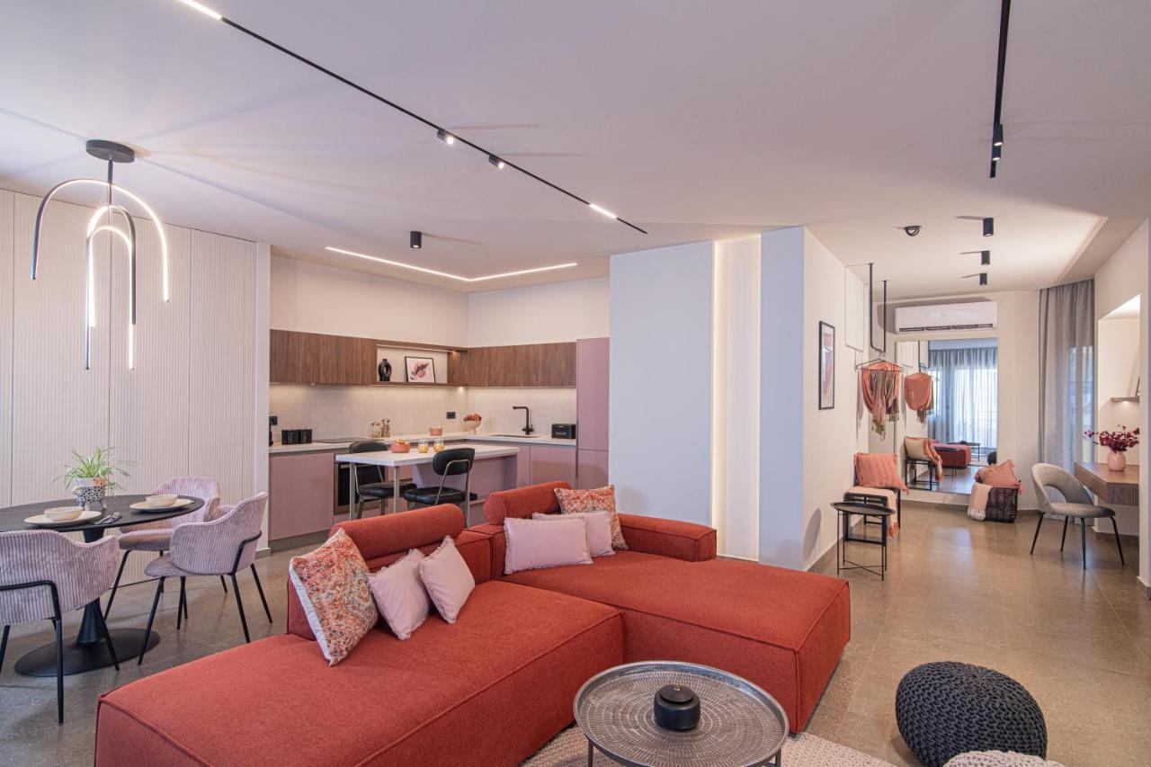 Ferienwohnung The Pink Penthouse Iraklio Exterior foto