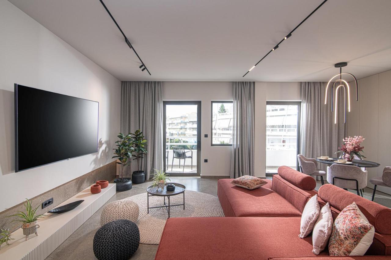 Ferienwohnung The Pink Penthouse Iraklio Exterior foto