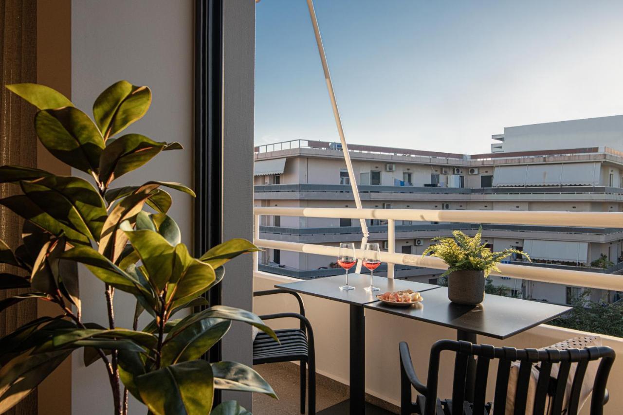 Ferienwohnung The Pink Penthouse Iraklio Exterior foto