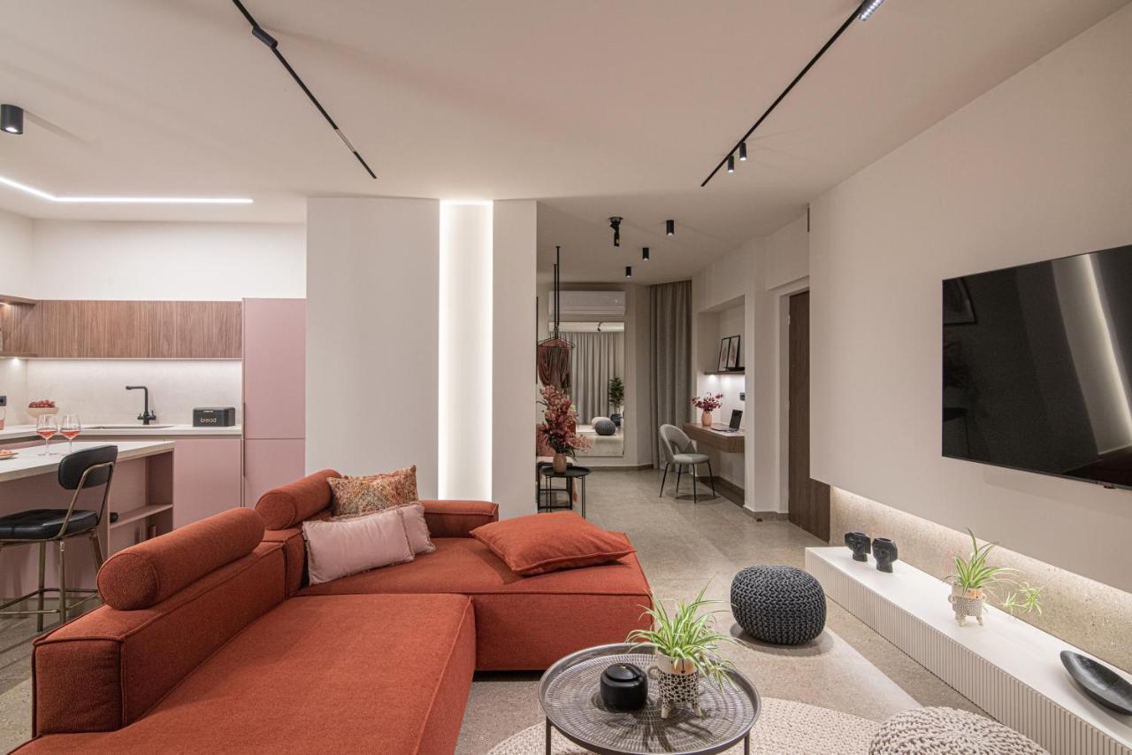 Ferienwohnung The Pink Penthouse Iraklio Exterior foto