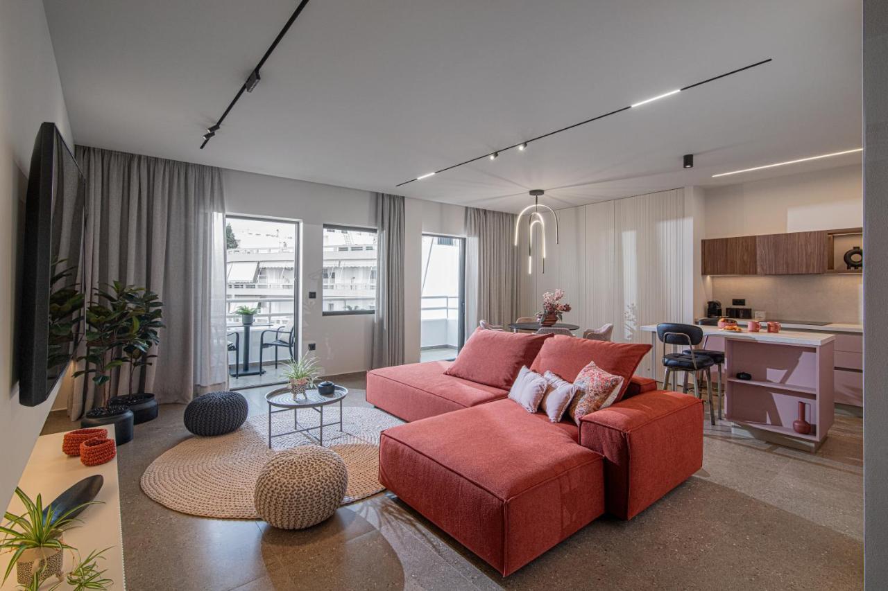 Ferienwohnung The Pink Penthouse Iraklio Exterior foto
