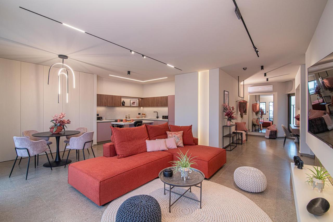 Ferienwohnung The Pink Penthouse Iraklio Exterior foto